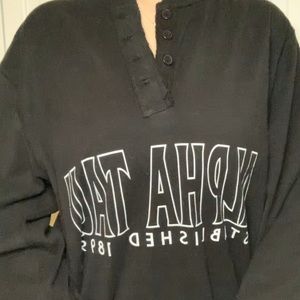 Alpha Sigma Tau sorority crewneck oversized